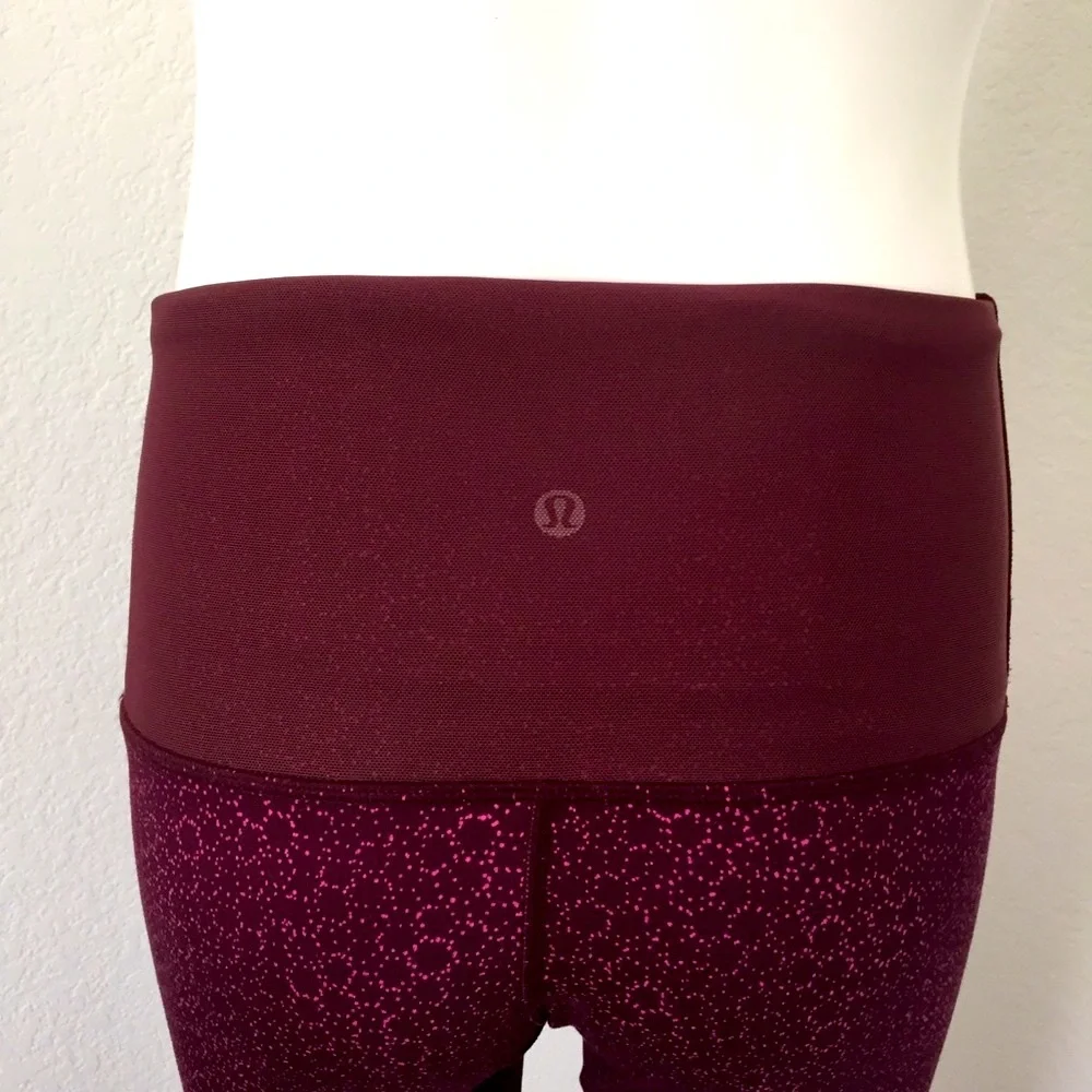 Lululemon Sweaty Endeavor Mesh insert Legging